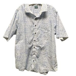 Leo Chevalier size XL/TG non iron cotton button up shirt